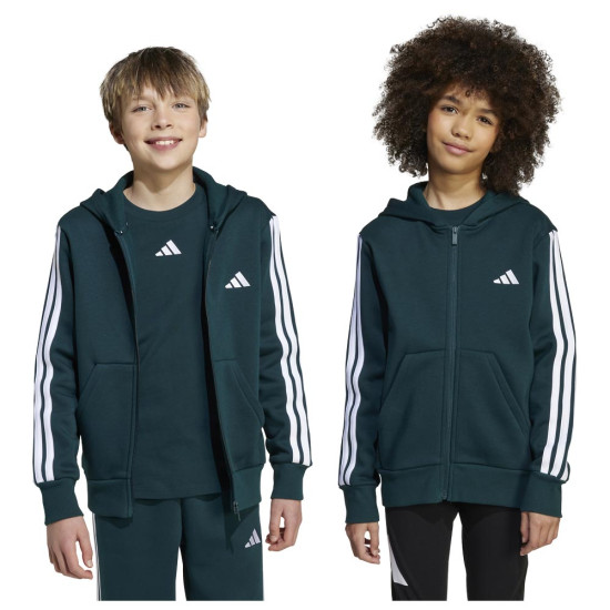 Adidas Παιδική ζακέτα Essentials 3-Stripes Fleece Full-Zip Hoodie